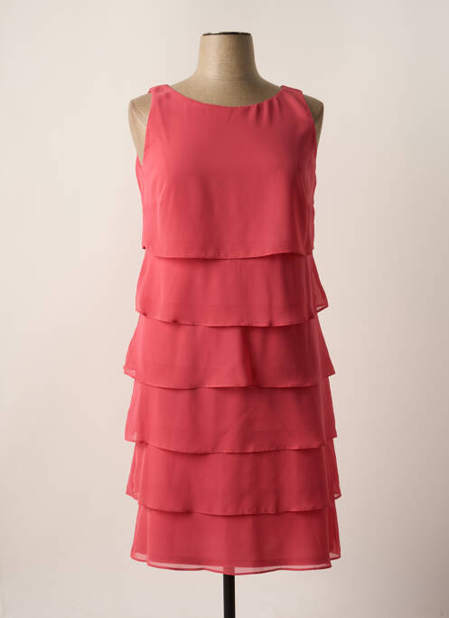 Robe mi-longue rose VERA MONT pour femme