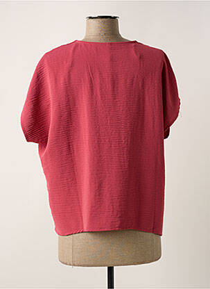Blouse manches courtes manches courtes rose TIFFOSI femme