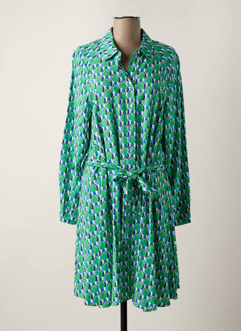 Robe mi-longue vert C'EST BEAU LA VIE pour femme