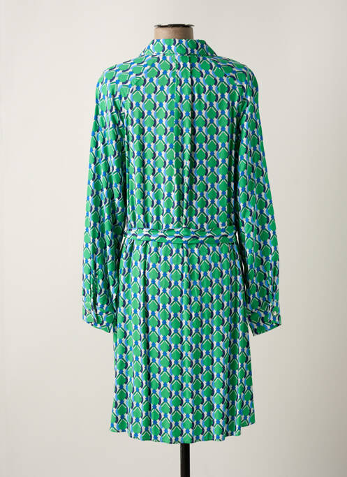 Robe mi-longue vert C'EST BEAU LA VIE pour femme
