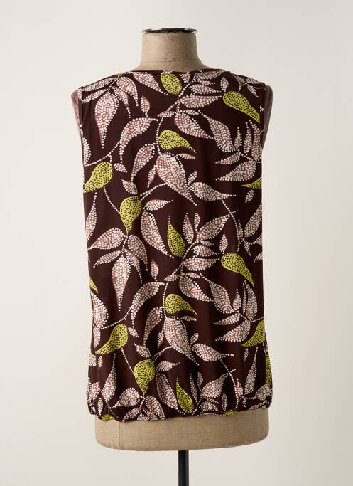 Top marron DIANE LAURY pour femme