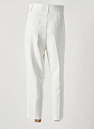 Pantalon 7/8 taille haute taille haute blanc TIFFOSI femme