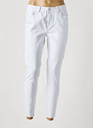 Jeans coupe slim stretch taille normale blanc TIFFOSI femme