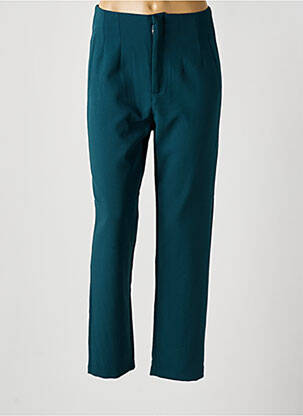 Pantalon slim poches taille haute vert TIFFOSI femme