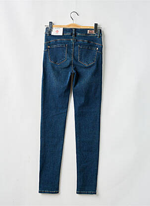 Jeans coupe slim stretch taille normale bleu MORGAN femme