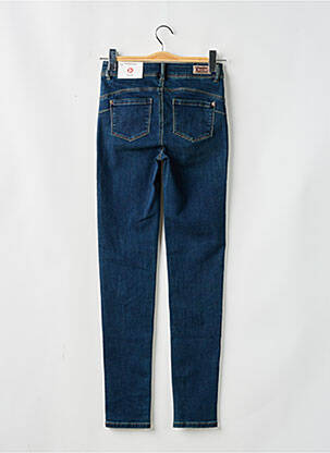 Jeans coupe slim stretch taille normale bleu MORGAN femme