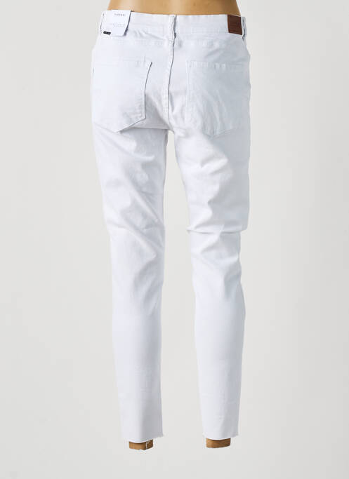 Jeans coupe slim blanc TIFFOSI pour femme