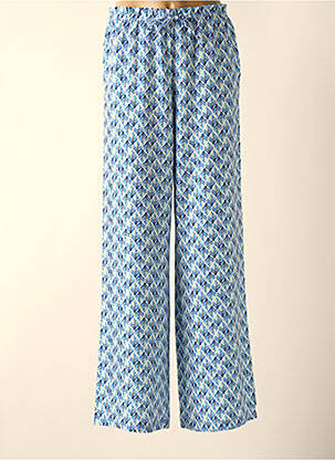 Pantalon droit taille élastique taille normale bleu TIFFOSI femme