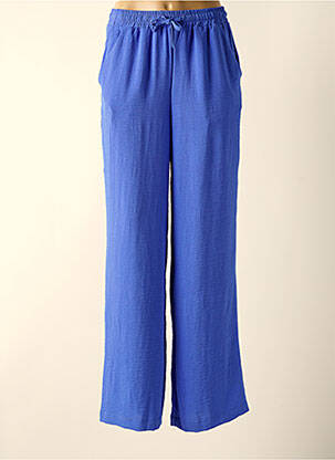 Pantalon droit stretch taille normale bleu TIFFOSI femme