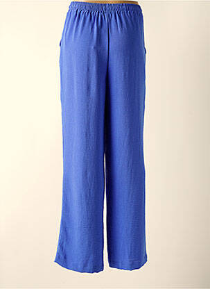 Pantalon droit stretch taille normale bleu TIFFOSI femme