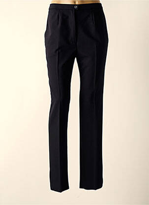 Pantalon droit taille élastique taille normale noir KARTING femme