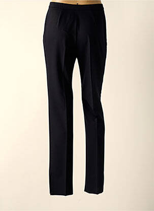Pantalon droit taille élastique taille normale noir KARTING femme