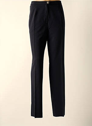 Pantalon droit taille élastique taille normale noir KARTING femme