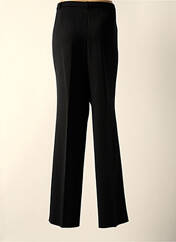 Pantalon droit noir CHRISTIAN MARRY pour femme seconde vue