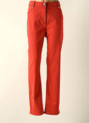 Pantalon slim rouge DIANE LAURY pour femme seconde vue