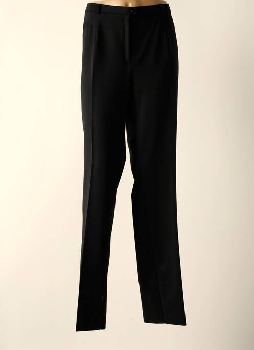 Pantalon droit noir CHRISTIAN MARRY pour femme