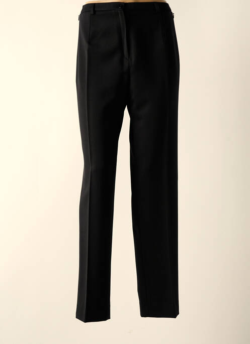 Pantalon droit noir FRANCE RIVOIRE pour femme