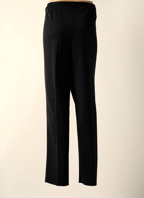 Pantalon droit noir FRANCE RIVOIRE pour femme