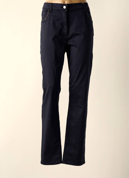 Pantalon slim bleu DIANE LAURY pour femme