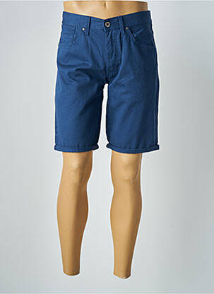 Bermuda tissage popeline taille normale bleu TIFFOSI homme