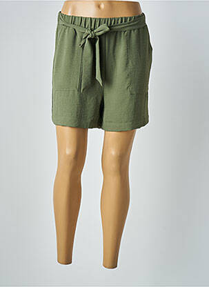 Short coupe fluide taille haute vert TIFFOSI femme