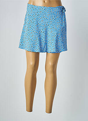 Jupe short taille haute bleu TIFFOSI femme