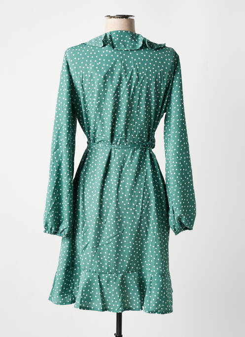 Robe mi-longue vert ROSA pour femme