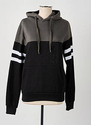 Sweat-shirt à capuche poches manches longues noir HOPENLIFE homme
