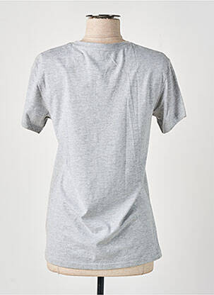 T-shirt imprimé fantaisie manches courtes gris POLAROID femme