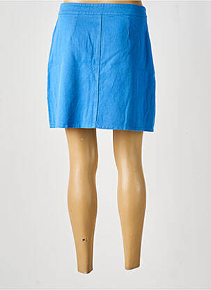 Jupe courte poches bleu INSPIRATION STUDIO femme