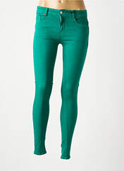 Jeans skinny vert NINA CARTER pour femme seconde vue