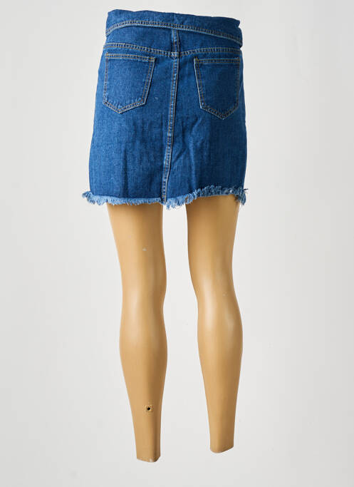 Jupe courte bleu ESTHER.H pour femme