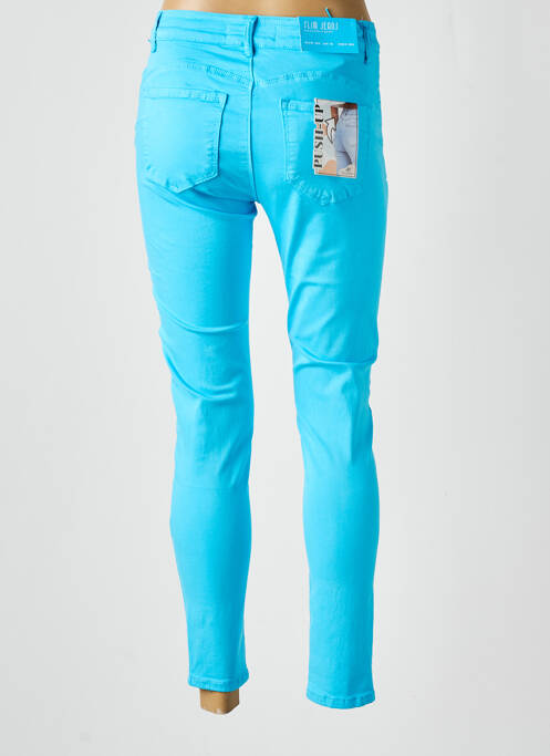 Pantalon 7/8 bleu ANA LUCY pour femme