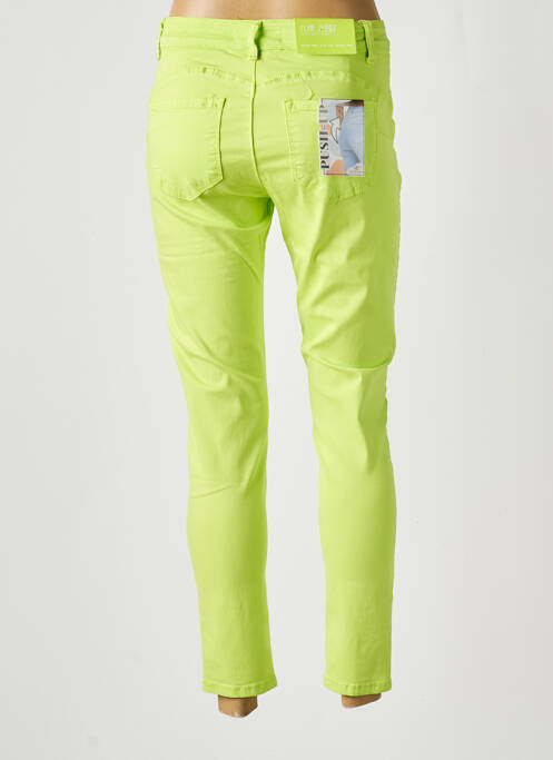 Pantalon 7/8 vert ANA LUCY pour femme