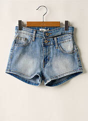 Short bleu LOEVIA pour fille seconde vue