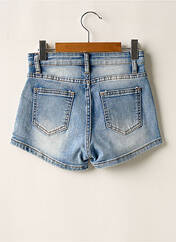 Short bleu LOEVIA pour fille seconde vue