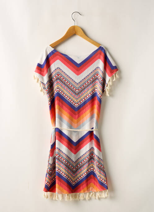 Robe mi-longue rouge CHICAPRIE pour fille