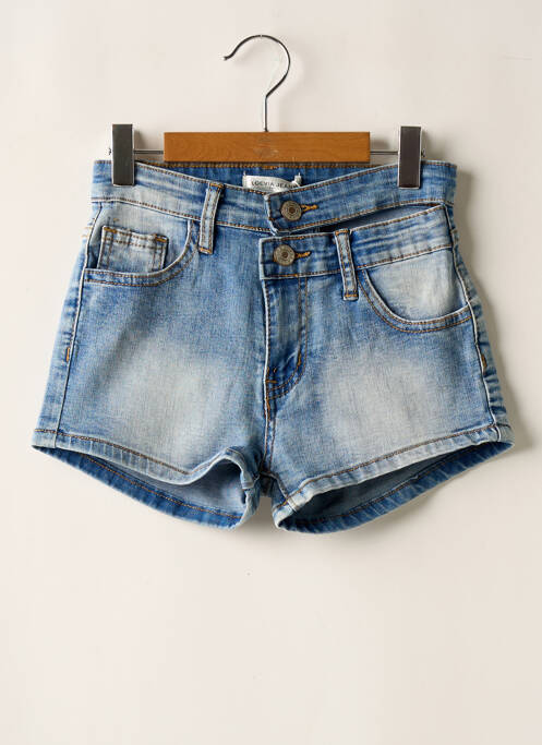 Short bleu LOEVIA pour fille