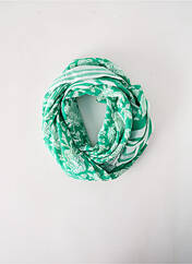 Foulard vert C'EST BEAU LA VIE pour femme seconde vue