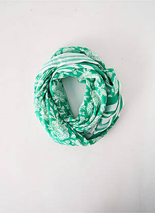 Foulard vert C'EST BEAU LA VIE pour femme