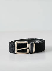 Ceinture noir BRUNO SAINT HILAIRE pour homme seconde vue