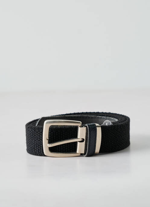 Ceinture noir BRUNO SAINT HILAIRE pour homme