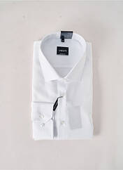 Chemise manches longues blanc VENTI pour homme seconde vue