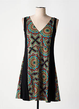 Robe courte sans manche sans manche rouge DIPAWALI femme