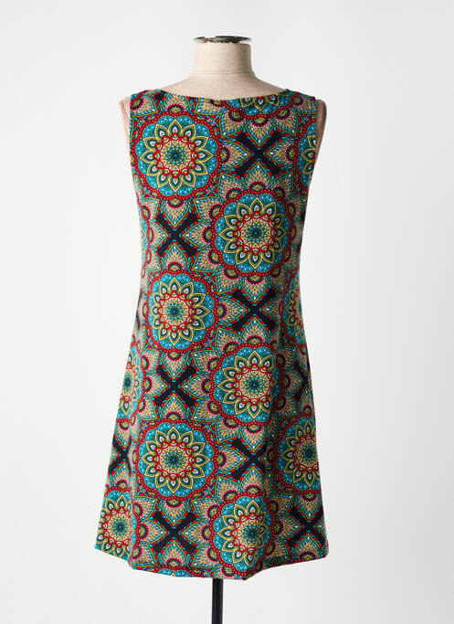 Robe courte rouge DIPAWALI pour femme