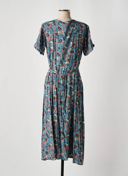 Robe longue bleu DIPAWALI pour femme