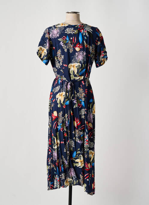 Robe longue bleu DIPAWALI pour femme