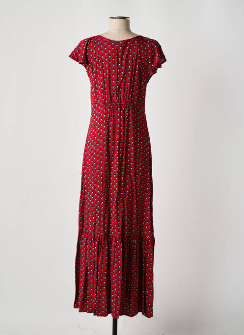 Robe longue rouge DIPAWALI pour femme