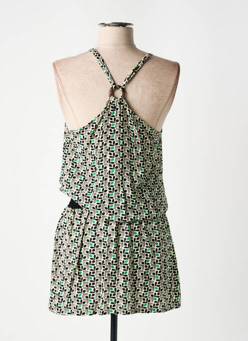 Robe mi-longue beige DIPAWALI pour femme