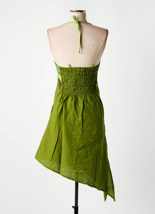 Tunique manches longues vert DIPAWALI pour femme